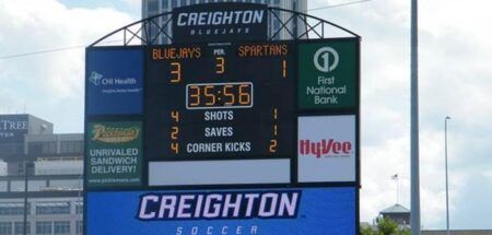 Creighton University to premiere new Daktronics display