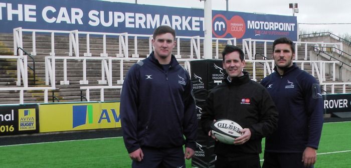 Motorpoint signs naming rights deal with Newcastle Falcons