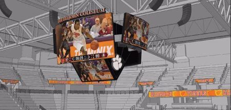 Clemson display system from Daktronics