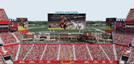 Daktronics Raymond James Stadium