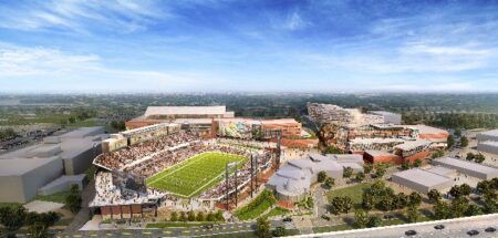 Tom Benson Hall of Fame Stadium