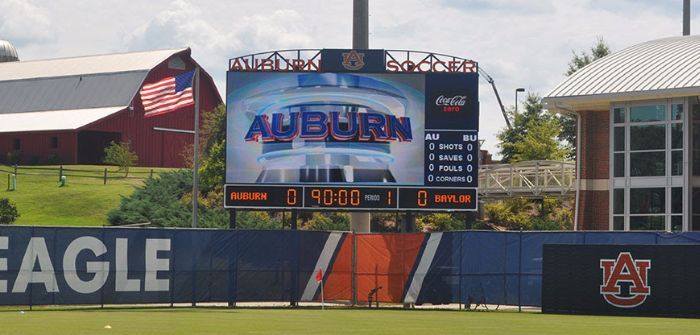 Auburn video display installations