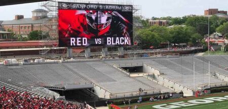 University of Georgia videoboard