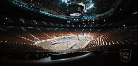 Turf installation time-lapse at Rogers Arena