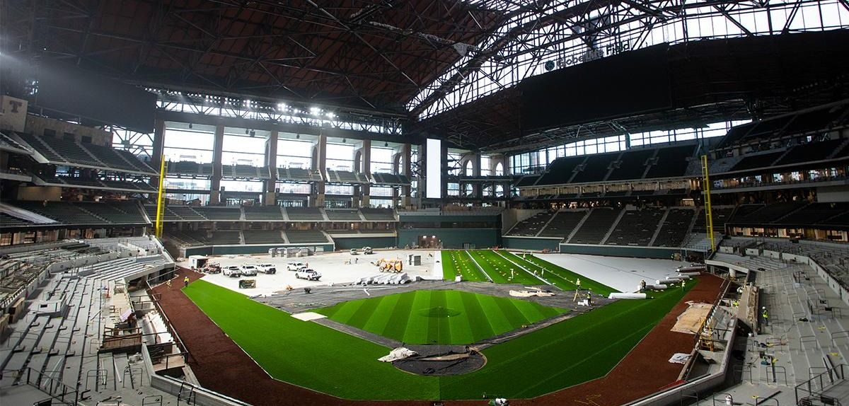 Globe Life Field Performs Toilet Super Flush Event Stadia Magazine