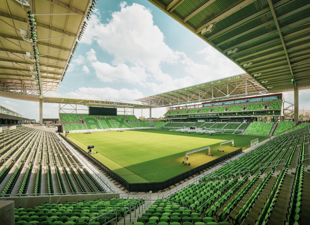 O2 Stadium Austin How Austin FC’s Q2 Stadium was built: A look back one-year after ...
