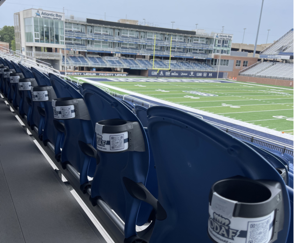 Custom Cupholders Installed At Old Dominion University’s S B Ballard Stadium Stadia Magazine