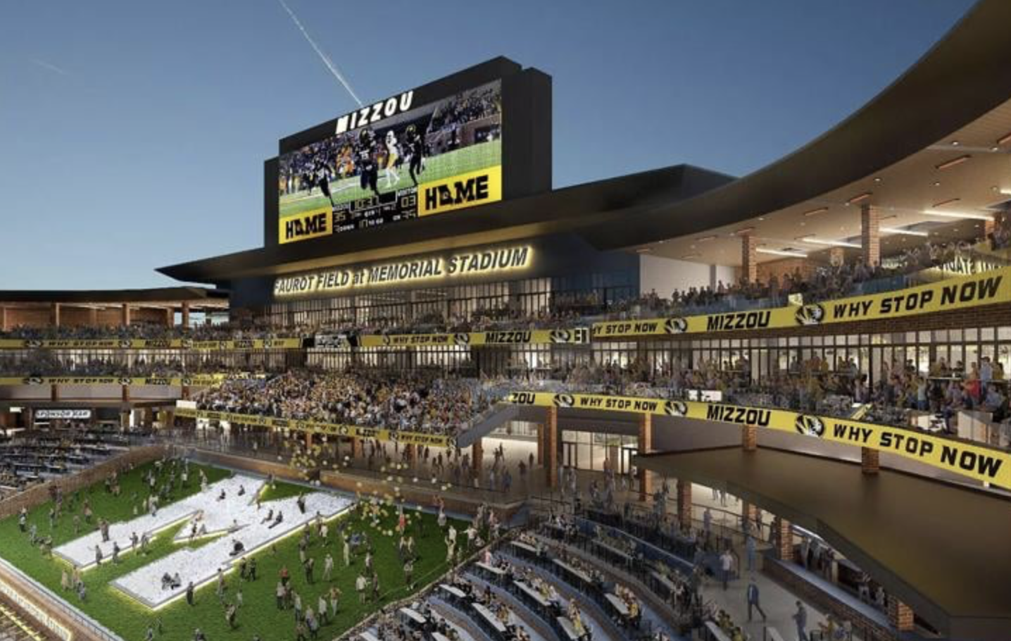 $250m improvements approved for Missouri Tigers stadium | Stadia Magazine