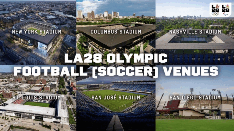Rose Bowl to host LA 2028 soccer finals as six venues confirmed