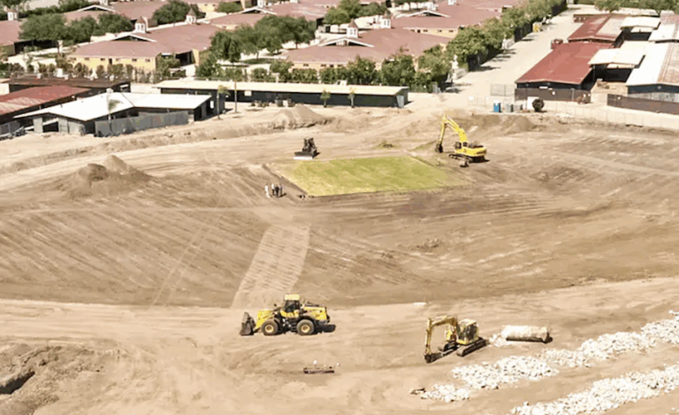 Work begins on cricket ground for LA Olympics 2028