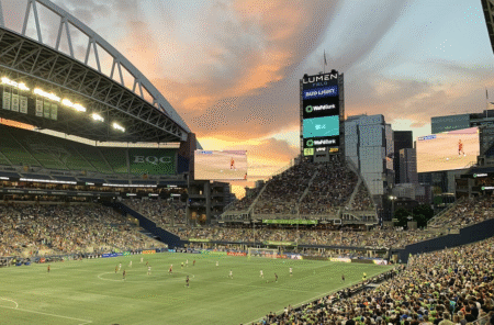 VIDEO: Seattle Stadium turns back into Lumen Field as World Cup moves on