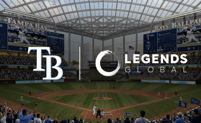 Tampa Bay Rays and Legends Global announce long-term partnership for Rays’ Forever Home ballpark